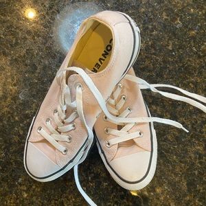 Pale Pink Converse Size 8.5